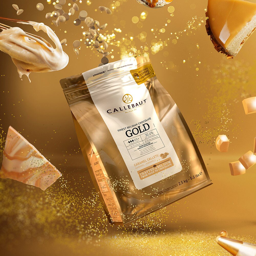 Callebaut Gold Chocolate Drops - 20Kg